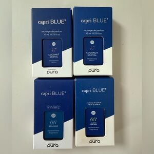 Pura Scents Capri Blue Variety Bundle - set of 4